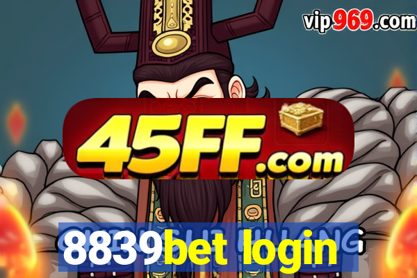 8839bet login